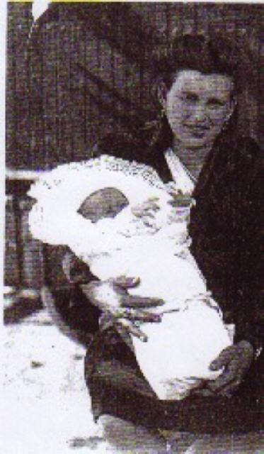 Marie Meizner, 1921-1974, with their son Fredy Berousek